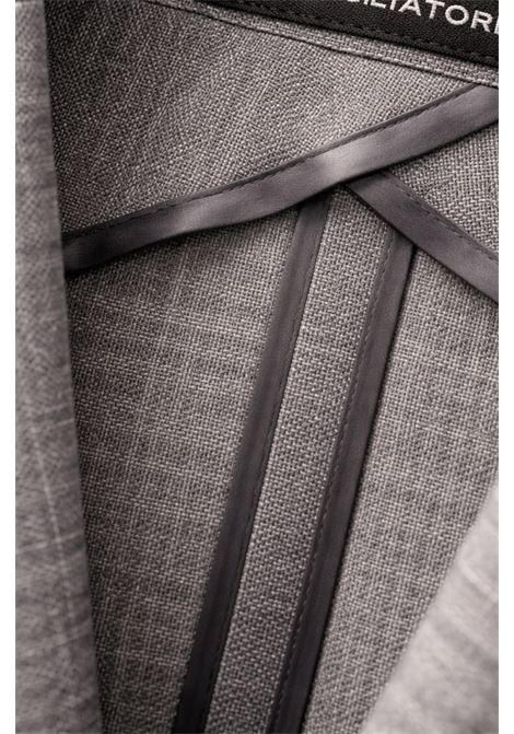 Giacca sartoriale grigio mélange Tagliatore in lana vergine Super 110s stretch  Made in Italy TAGLIATORE | GIACCHE | 1SMC22K 060069G5042